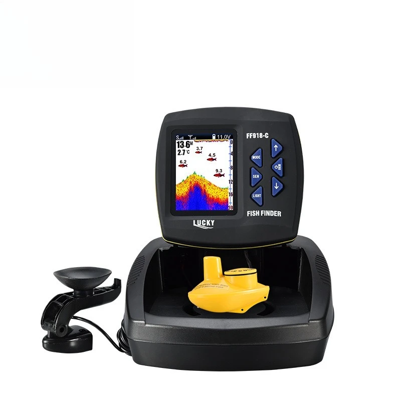 Wireless sonar intelligent detector muddy water visual fish finder outdoor products fishing gear