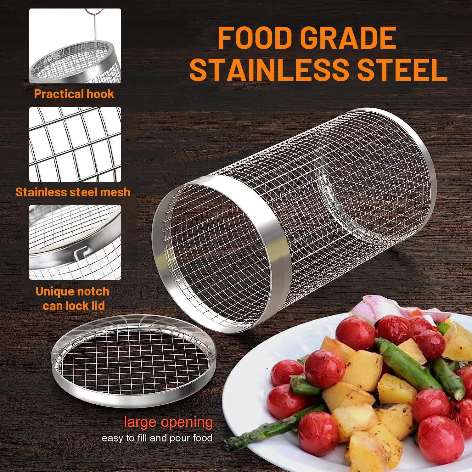 2 Pieces Rolling Grilling Bask - огляд і ціна Camping Cooking Trangia