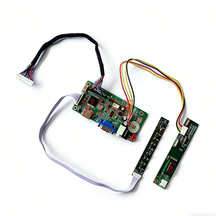 

Для HSD150PX15 HSD150PX16 HSD150PX17 HSD150PX14 Комплект платы контроллера привода дисплея 1-CCFL 30-контактный LVDS 1024x768 VGA + HDMI 1024*768