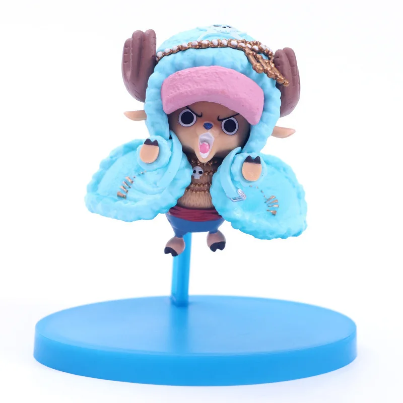 One Piece Anime Model Toy, Tony Chopper Figuarts, ontariOne Piece, 20th Workers ver, PVC Action Figure, Gift Collection, 8cm