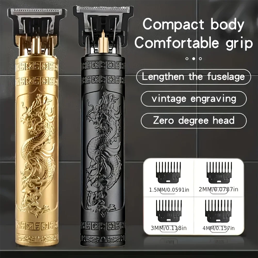 T9 Hair Clipper Retro Beard Shaving Body Hair Trimmer Clippers Electric Hair Cutting Machine Professional Barber Trimmer Shaver