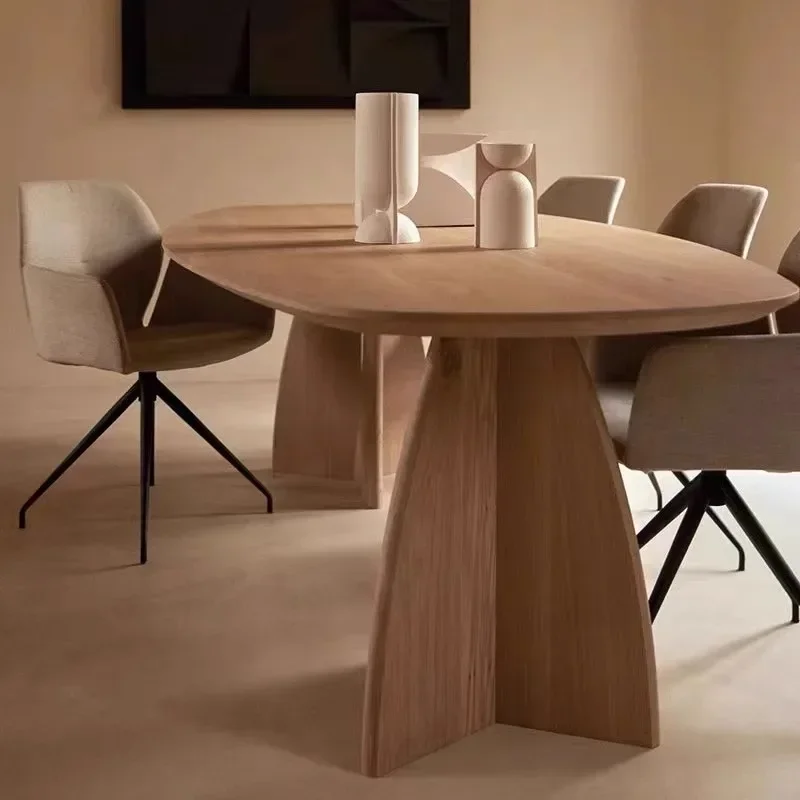 70.8 Inches Luxury Coffee Dining Table Design Simple Living Room Dining Table Wooden Muebles Mesa De Comedor Kitchen Furniture