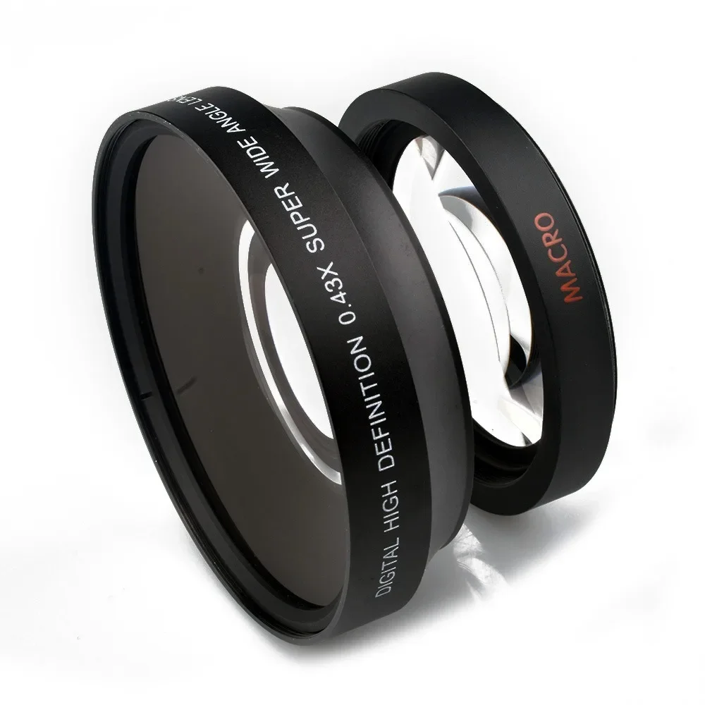 72mm 0.43X Wide Angle Macro Conversion Lens for 72 mm canon nikon pentax Sony HDR-FX1 HVR-Z1U camera