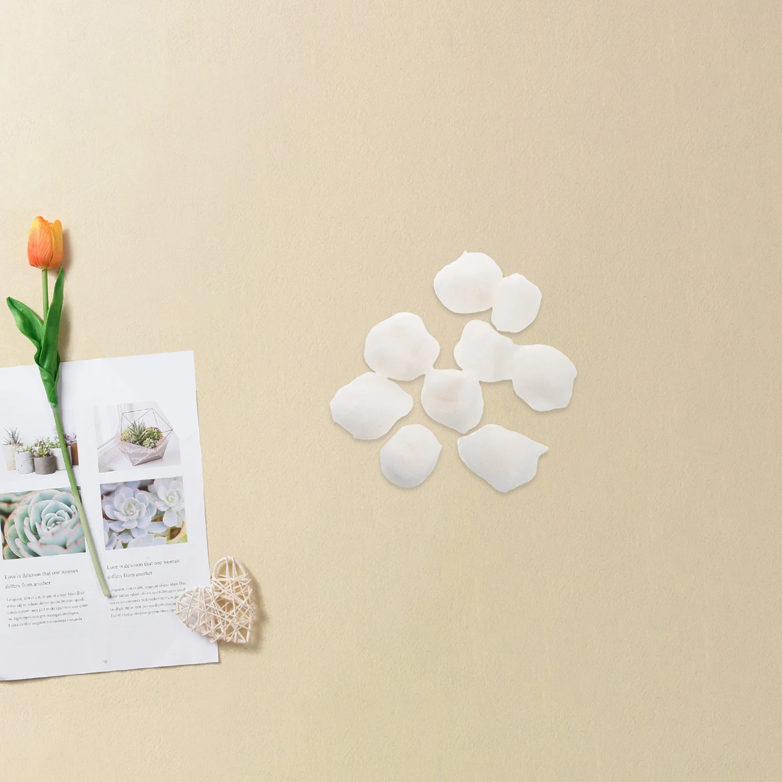 2パック 優しい温かい綿球 フェイスメイク落としローションアプリケーター パウダーリムーバーパッド 敏感肌に優しい