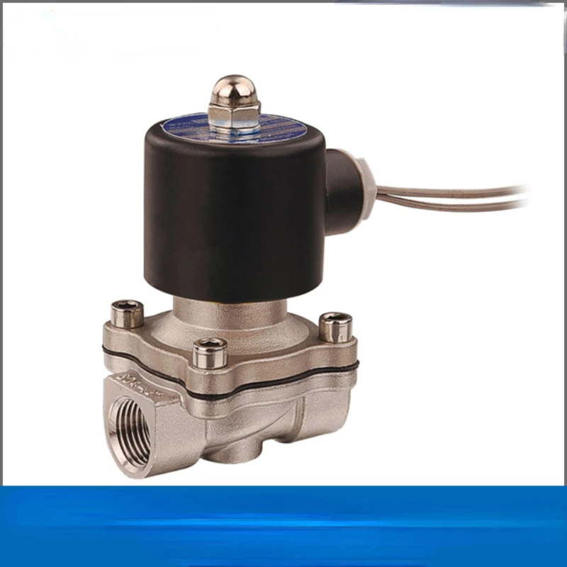 2/2 way 1/2 inch air water 24V stainless steel material solenoid valve