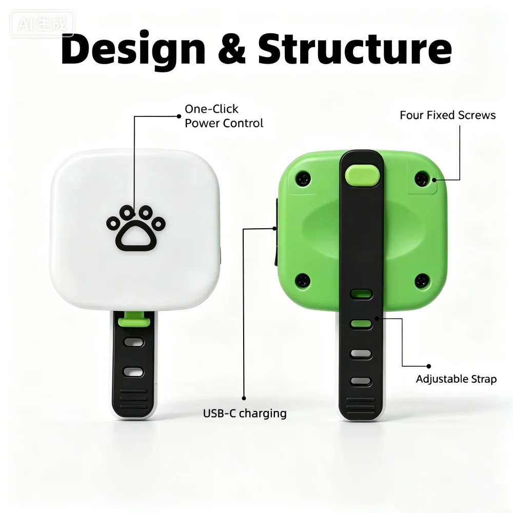 LEDペットカラーペンダントライト、USB-C充電式、IP6 - Outdoor Lighting Pendant のレビューと価格
