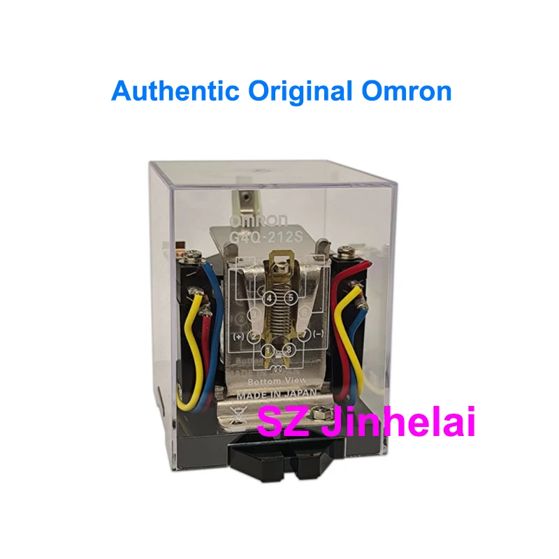 OMRON G4Q-212S MM2XP MM2XP-D AC220V DC24V Authentic Original Ratchet Relay achieves alternating switching actions