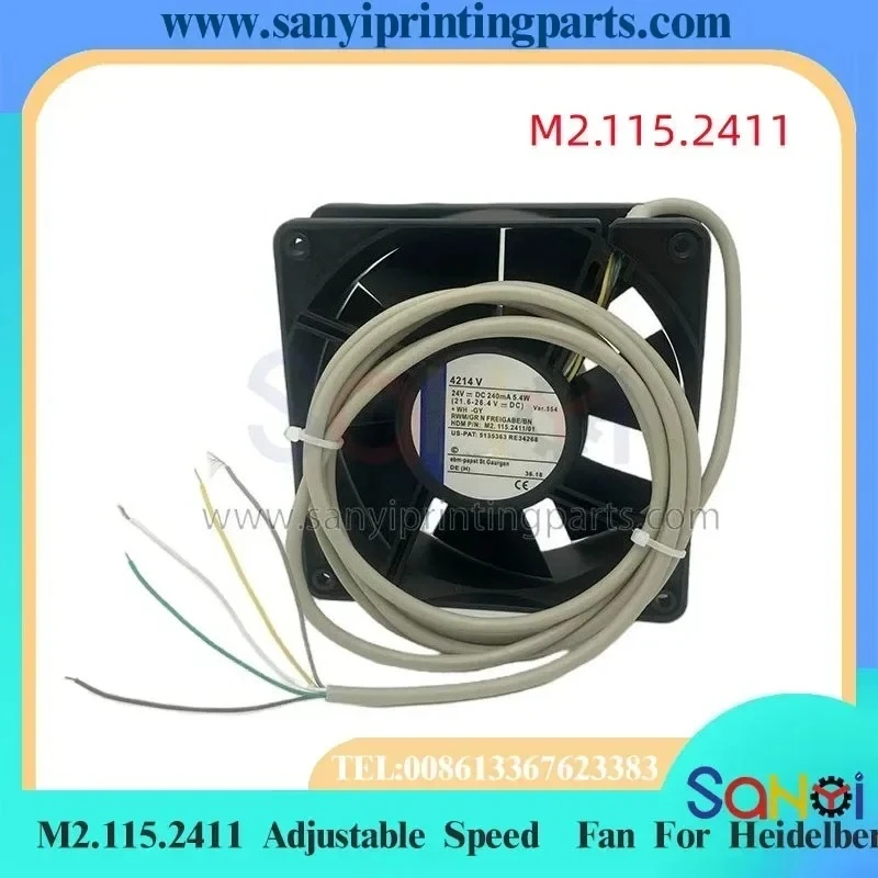 Best Quality F2.115.2511, F2.115.2401, F2.115.2531, L4.115.2481, C5.115.2421, M2.115.2411 Fan For Printing Machine Parts