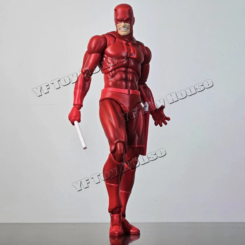 Nouveau Ct jouets Daredevil noir rouge Figure SHF Mafex 223 bande dessinée Version Anime Figurine Statue modèle cadeaux enfants jouets