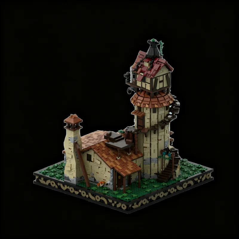 3445pcs MOC Zeldas Tears The Kingdom - Hateno Ancient Tech Lab Model Toys Building Blocks Construction Christmas Gift Brick