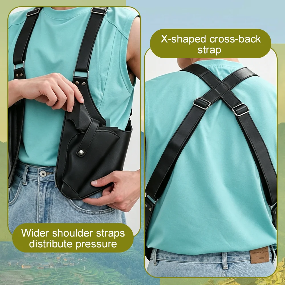 Funda táctica para pistola, de - Leather Edc. Carry Pouch reseña y precio