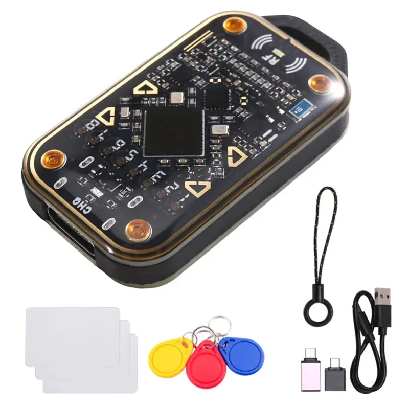 [NEW!A25P】 Chameleon V3.0 Read Write RFID Smart Chip Emulator Smart Card Reader ID IC Card Tag Copyer+ 3XUID Keychain/Copyin