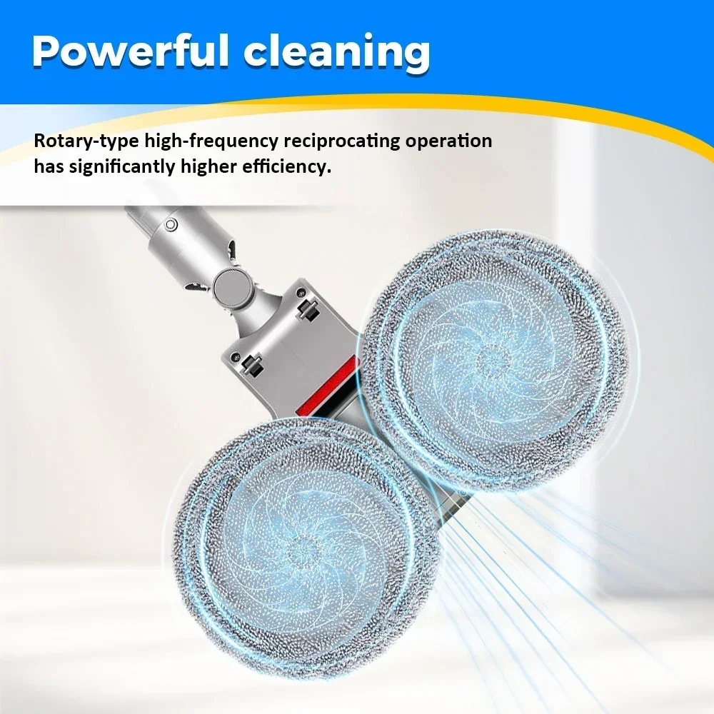 Cleaning Electric Mop Cloth For Dyson V6 V7 V8 V10 V11 V12 V15 Vacuum Cleaner Wet Dry Head Brush Mop Cloth Vacuum  Accessories view 3