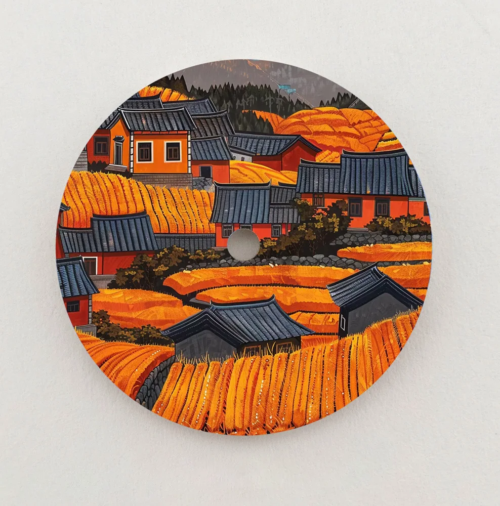 Циферблат NH35, сельский пейзажный циферблат, циферблат 28,5 мм, циферблат NH36, цветной циферблат, подходит для часов NH35/NH36, запасные части, индивидуальный логотип