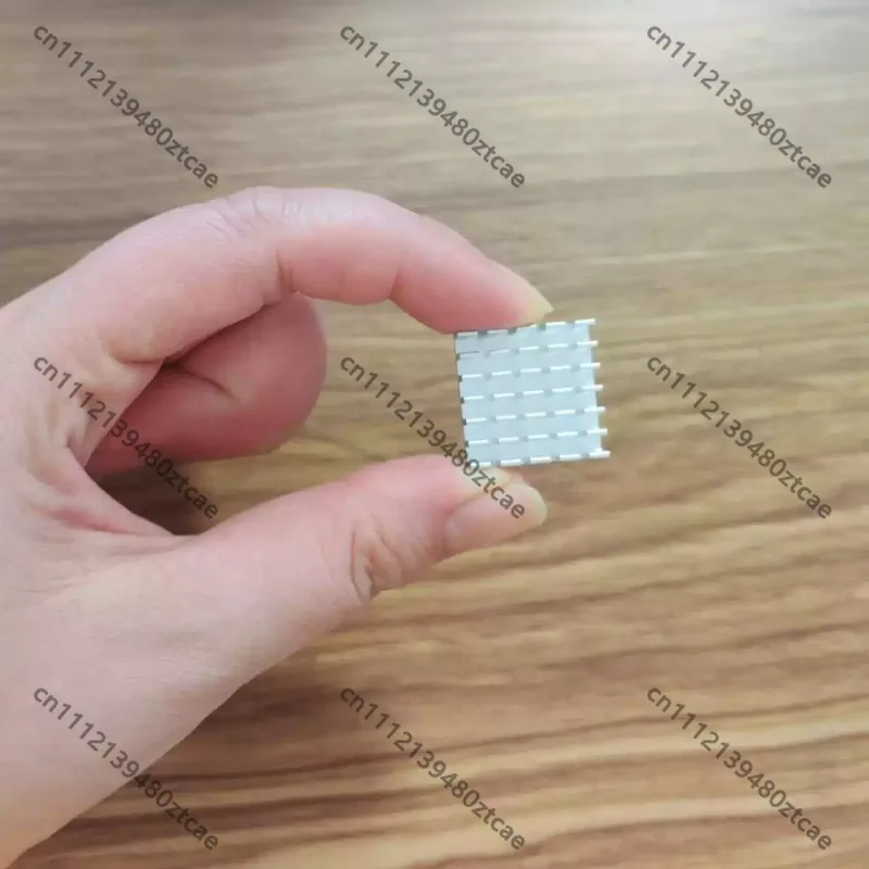 Aluminum Heat Sink 20*20*6MM, Electronic Component Cooler, Thermal Conductor for IC Chip, Router & Mainboard