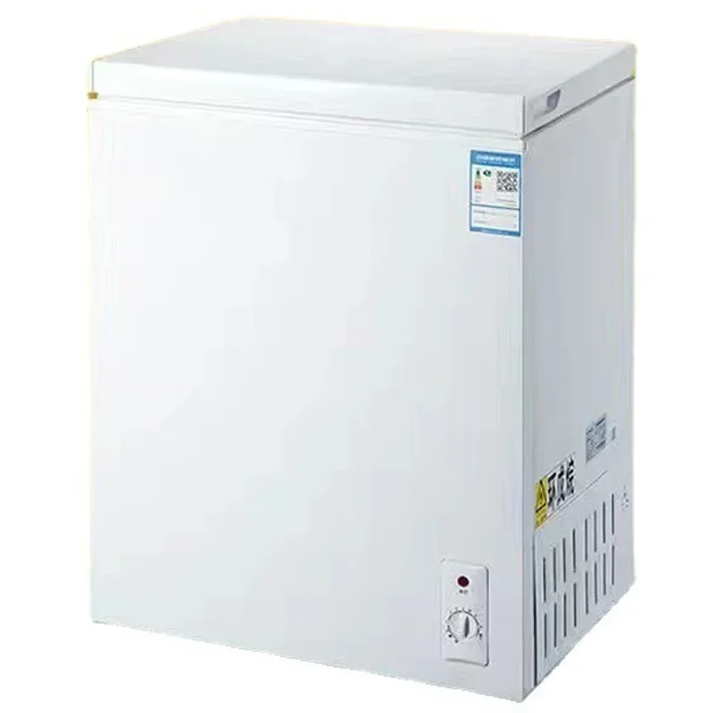 #58L/72L Small Freezer, Energy Saving Chest Deep Freezer with 6 Level Adjustable Thermostat, Top Opening Compact Freezer
