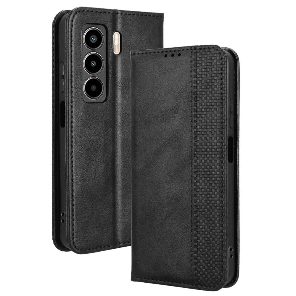 

For Itel Power 70 Case Luxury Flip PU Leather Wallet Magnetic Adsorption Case For Itel Power 70 Power70 Phone Bags