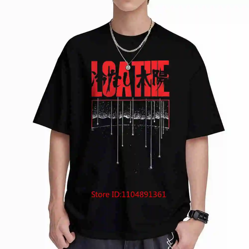 Loathe Meteorite Band Heavy Metal Short Sleeve Tee 100% Cotton T-Shirt