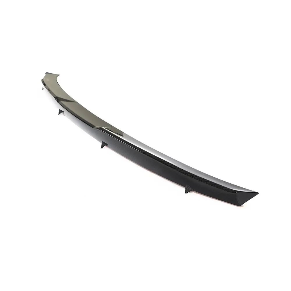 Droge carbon fiber auto achterklep midden spoiler wing voor Audi RS6 C8 Avant 2019-2025 auto achterklep kofferbak deksel race spoiler - afbeelding 2