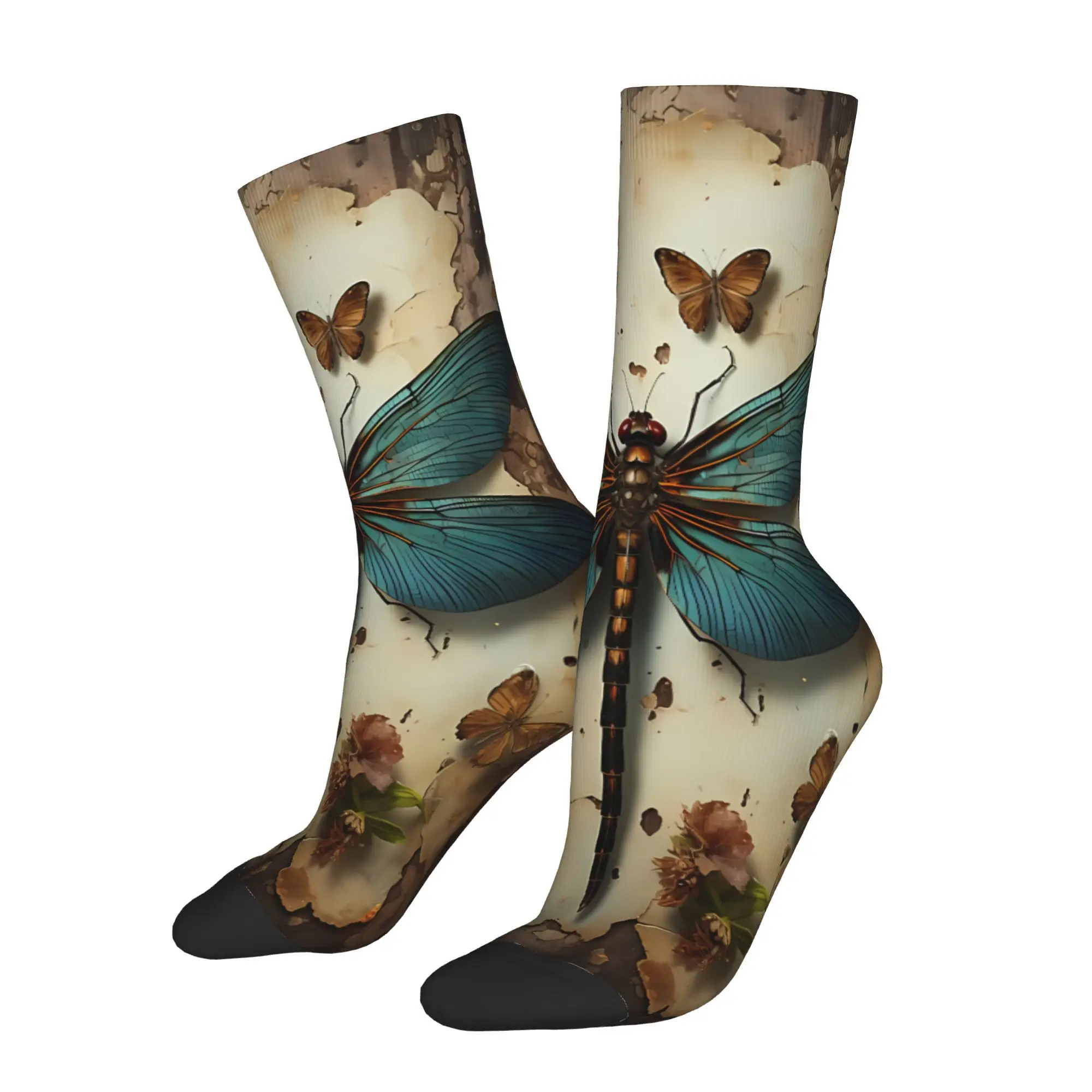 

Dragonfly Socks Male Mens Women Summer Stockings Harajuku