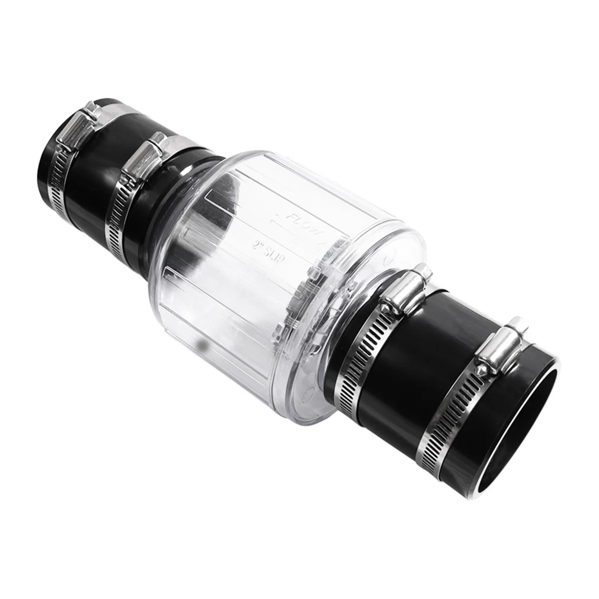

Silent Sewage Pump Check Valve, 2Inch Check Valve, Spring-Loaded Flapper, Sewage Pump Life Increase Fit 7-1/4Inch SpaceJAS
