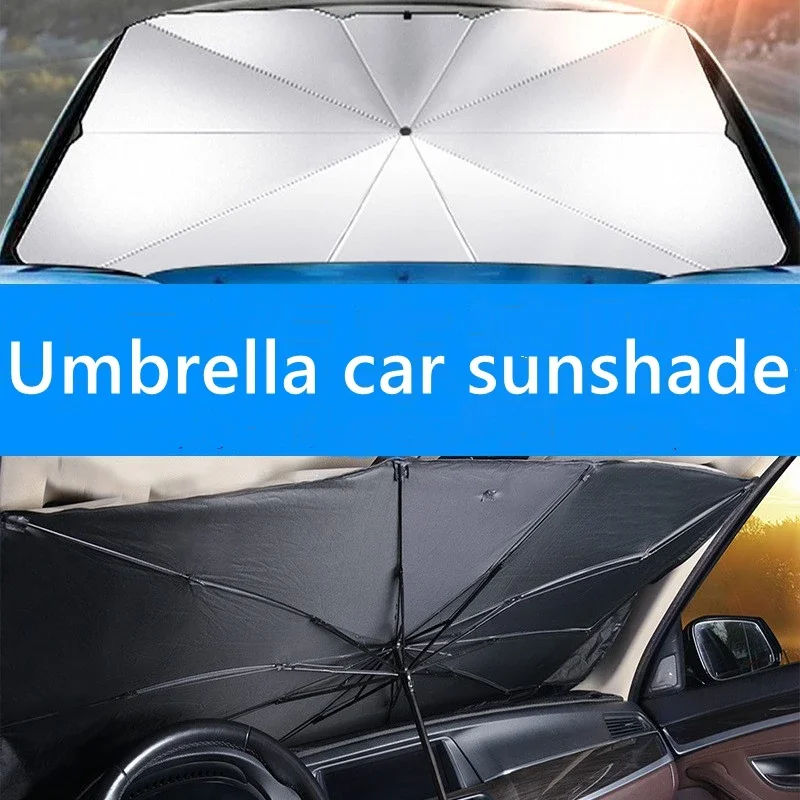 

Sunscreen Seat Heat Insulation Front Windshield Parasol Car Sunshade Retractable Foldable Summer Protection Car Accessories