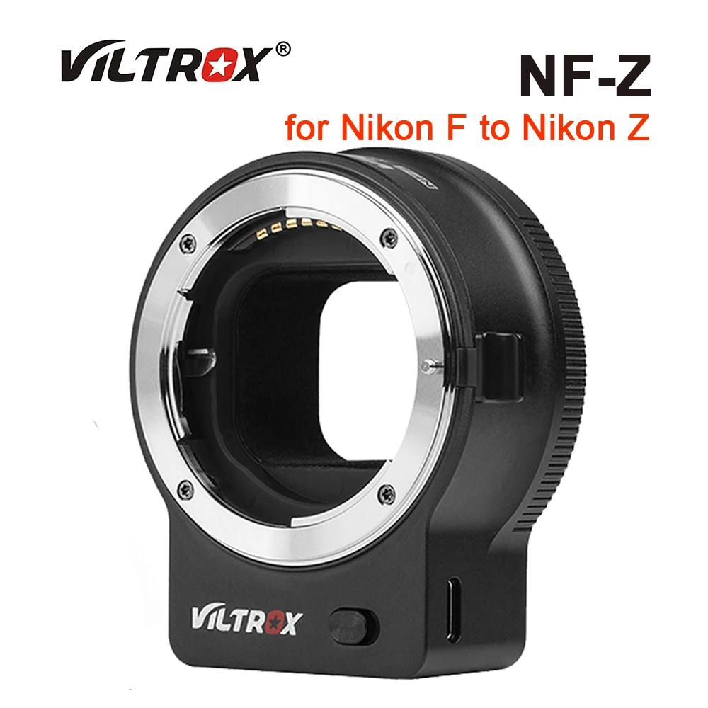 

VILTROX NF-Z Auto Focus Camera Lens Adapter Ring for Nikon F Mount Lens to Nikon Z Mount Cameras ZFC Z5 Z50 Z6 Z7 Z6II Z7