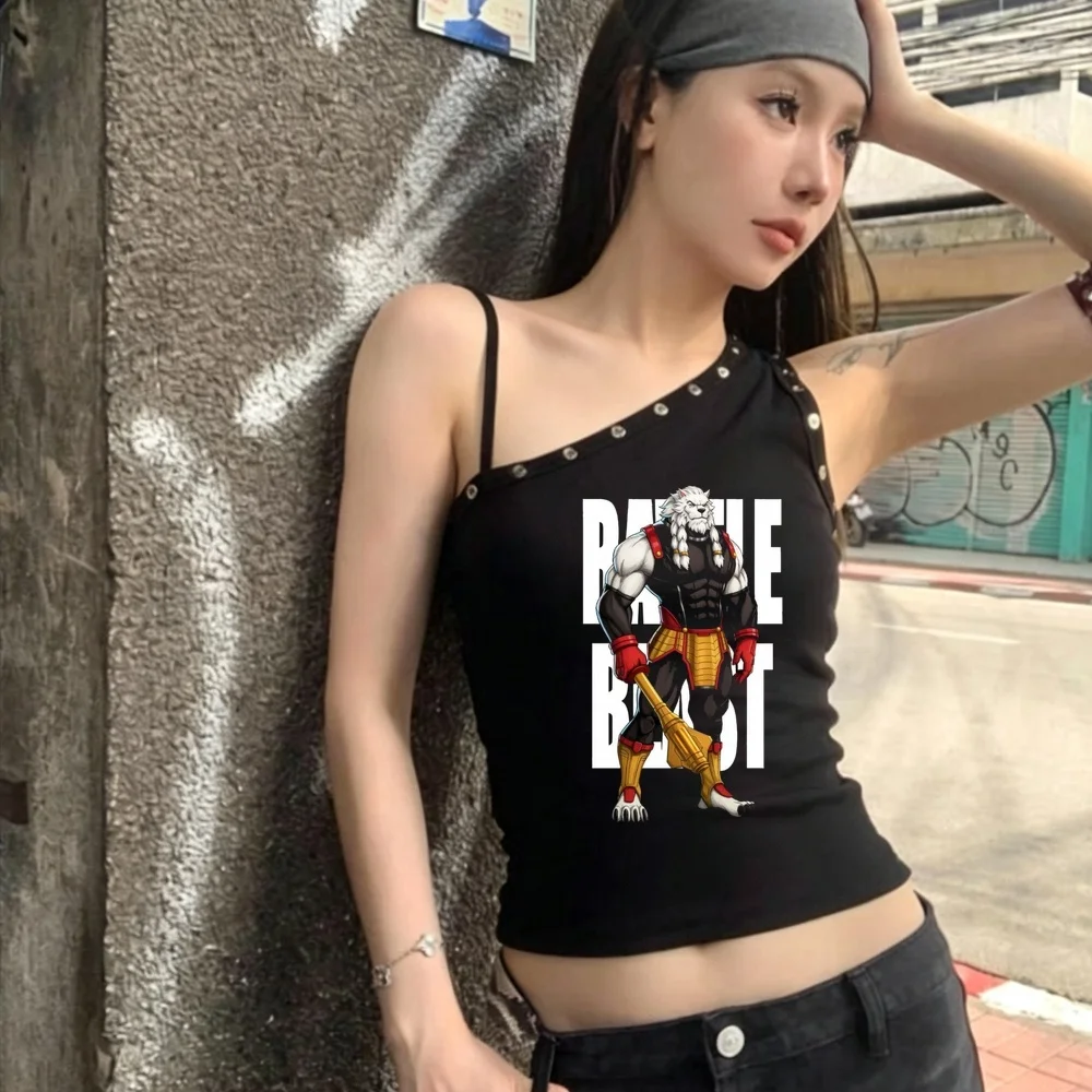 Invincible cropped top shoujo emo cute kawaii gothic manga top tees party emo funny manga kawaii