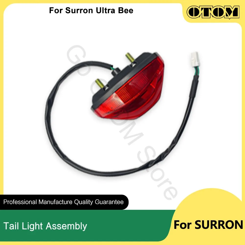 OTOM For Surron Ultra Bee Motorcycle Tail Light Rear Taillight Tail Lamp Assembly SUR-RON UltraBee Electric Cross-country Bikes