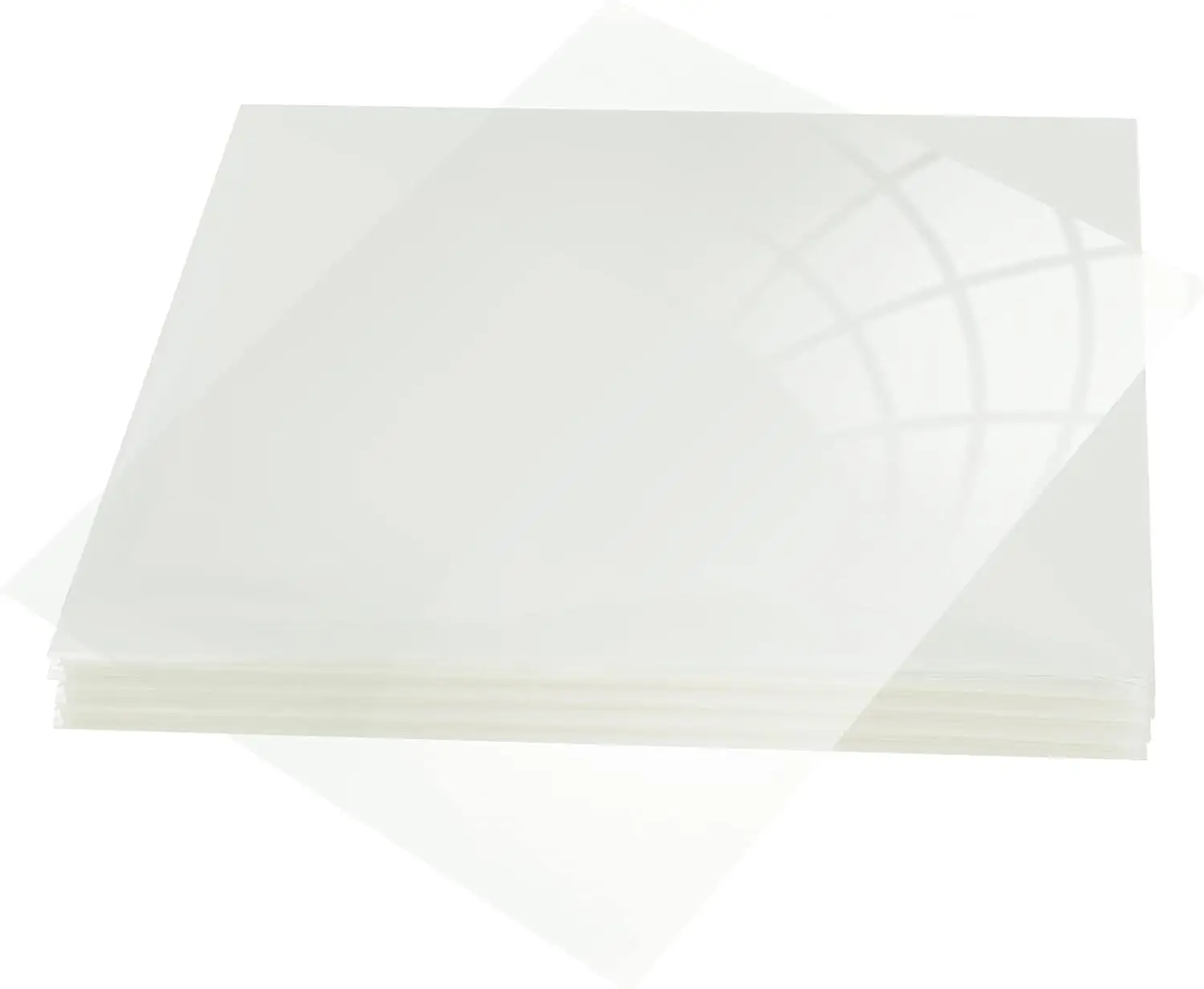 Size A5 Transparent Binding Cover Clear Plastic Acetate Sheets - Thickness 200micron 8mil