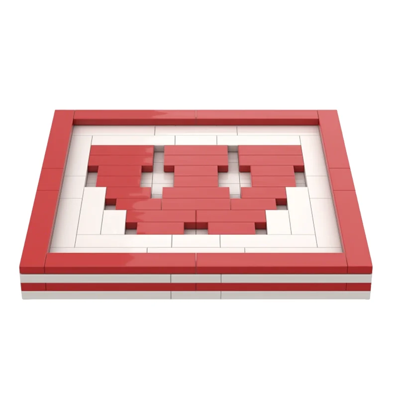 133-teiliges MOC University Wisconsin Coaster Gear Haushaltswaren-Modellbausatz Architektur-Weihnachtsgeschenk Bildungsidee