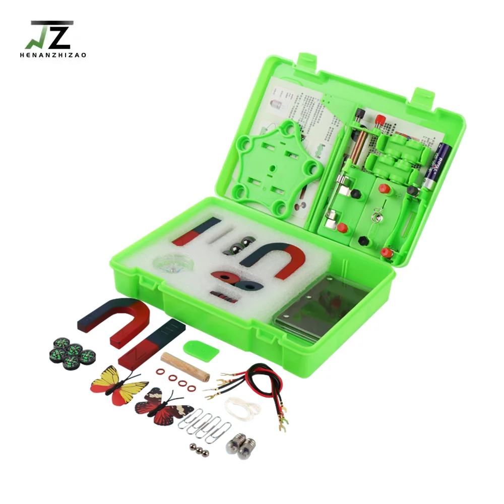 Physics Electromagnet Experimental Box Children Science Demonstrate Instrument