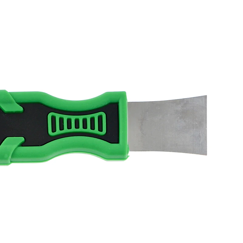 3 stks/set Metalen Mes DIY Opening Pry Blade Met Plastic Handvat LCD Scherm Opening Tool Mobiele Telefoon Demonteren Reparatie Tools