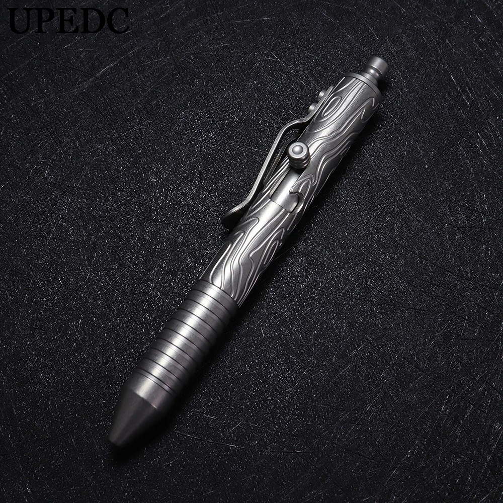 UPEDC Titanium Alloy TC4 Signature Pen M22 Refill Pen Hand Tools Mini Titanium Pen