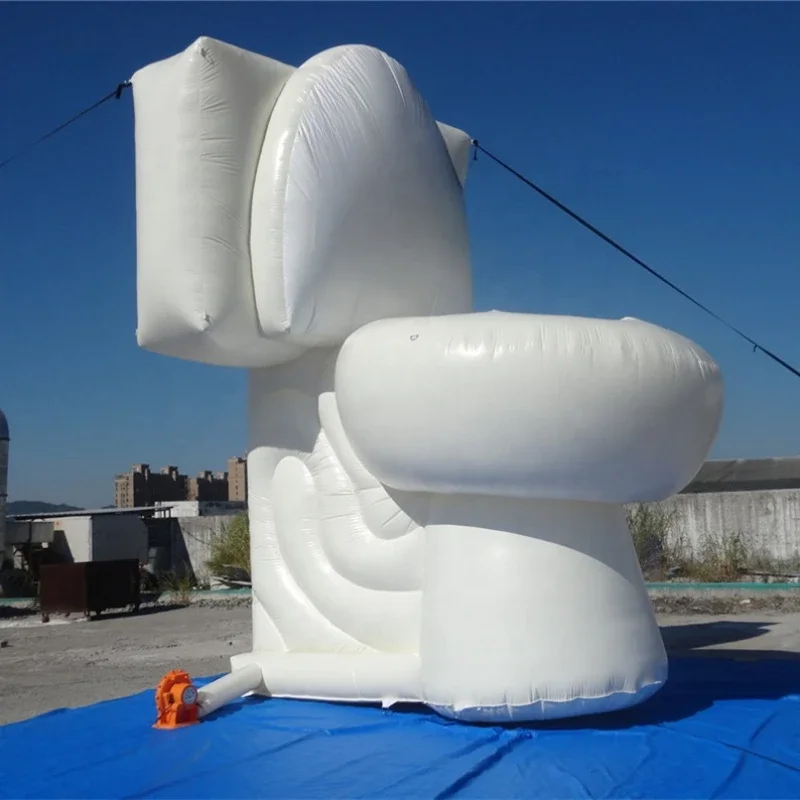 

Giant Advertising PVC Inflatable Toilet Model, Inflatable Closestool Balloon