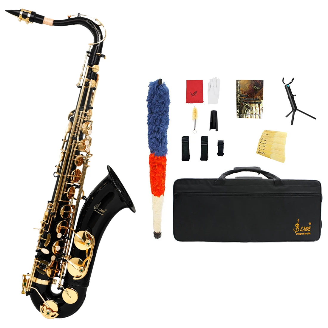 SLADE テナーサックス SLADE Tenor Saxophone Multi-materials Selection Sax Brass Body