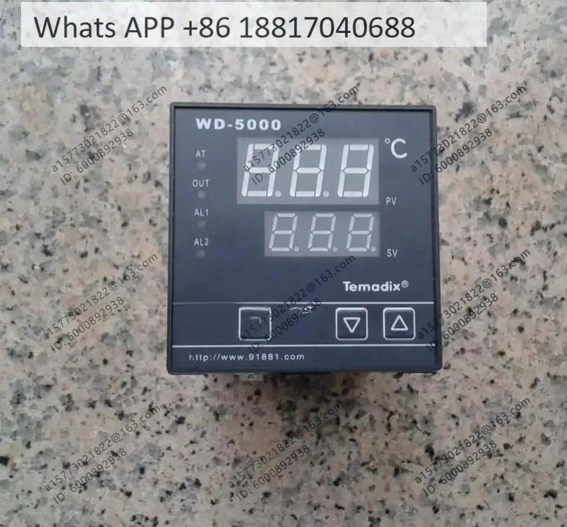 

Temperature Control Meter Intelligent Double Row Universal Display Temperature Instrument WD-5411