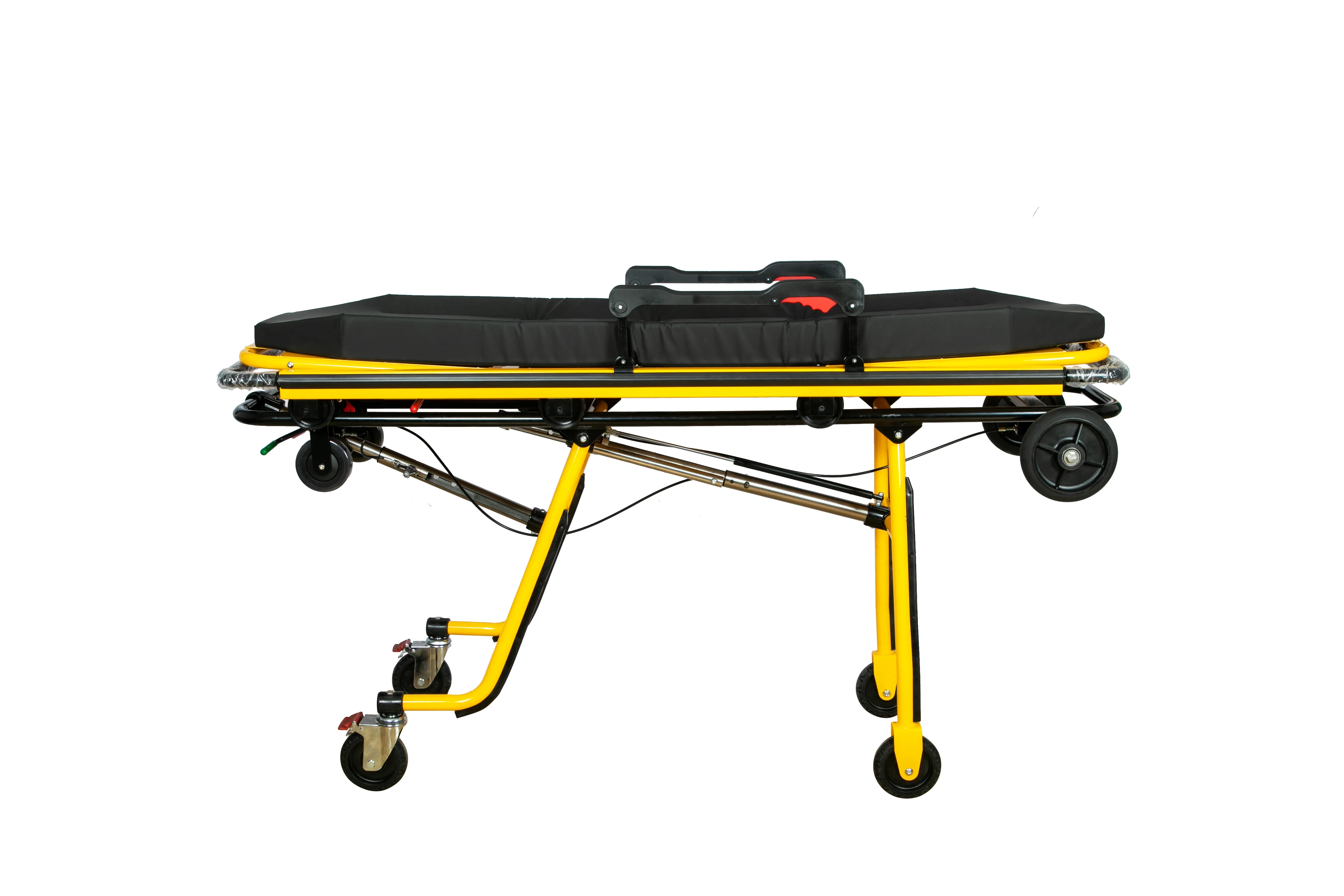 Automatic boarding stretcher, ambulance hree-speed adjustment, high and low  cart