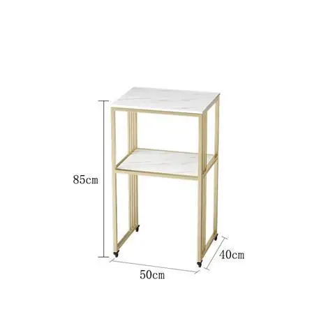 

Sweeper Robot Shelf Light Luxury Storage Table Living Room Sofa Side Narwal Mopping Robot Small Shelf