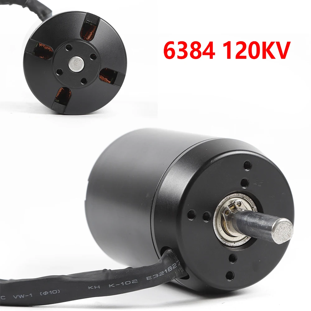 6384 Brushless Motor 120KV 2970W High Efficiency For E-Scooter Skateboard NEW