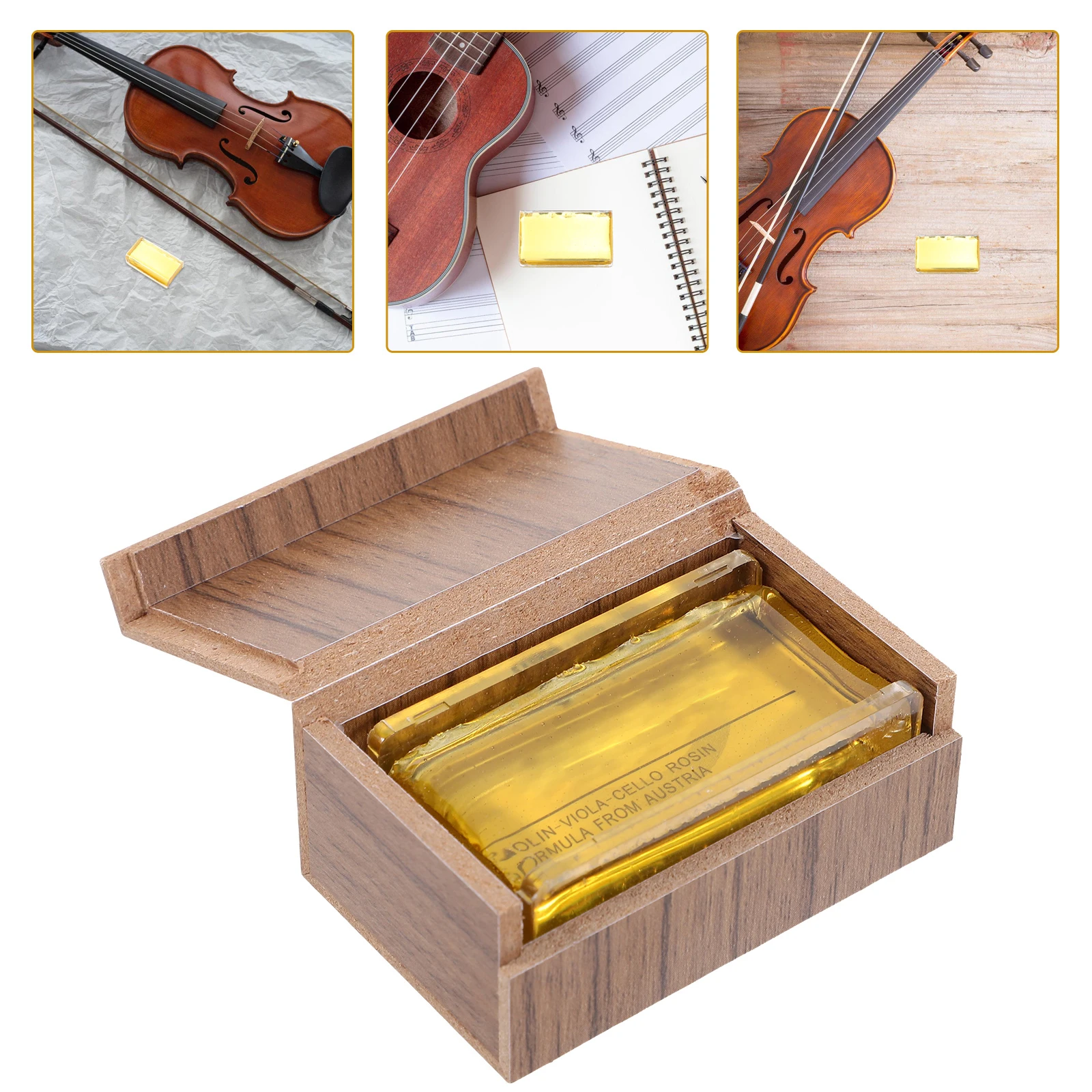 

Rosin Block Musical Instrument Accessory Violin Accessories Stringed Maintenance Supplies