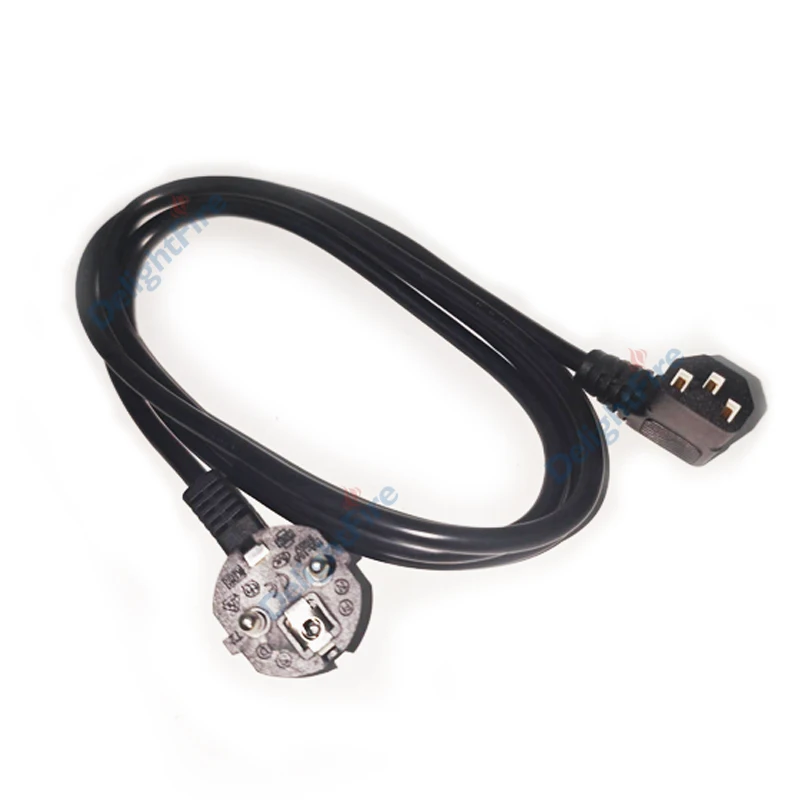 

EU Power Cable IEC C13 Power Extened Cable 1.2m 1.5m 2m 3m 18AWG AC Power Cord Cable Extension Cord For Computer LG TV