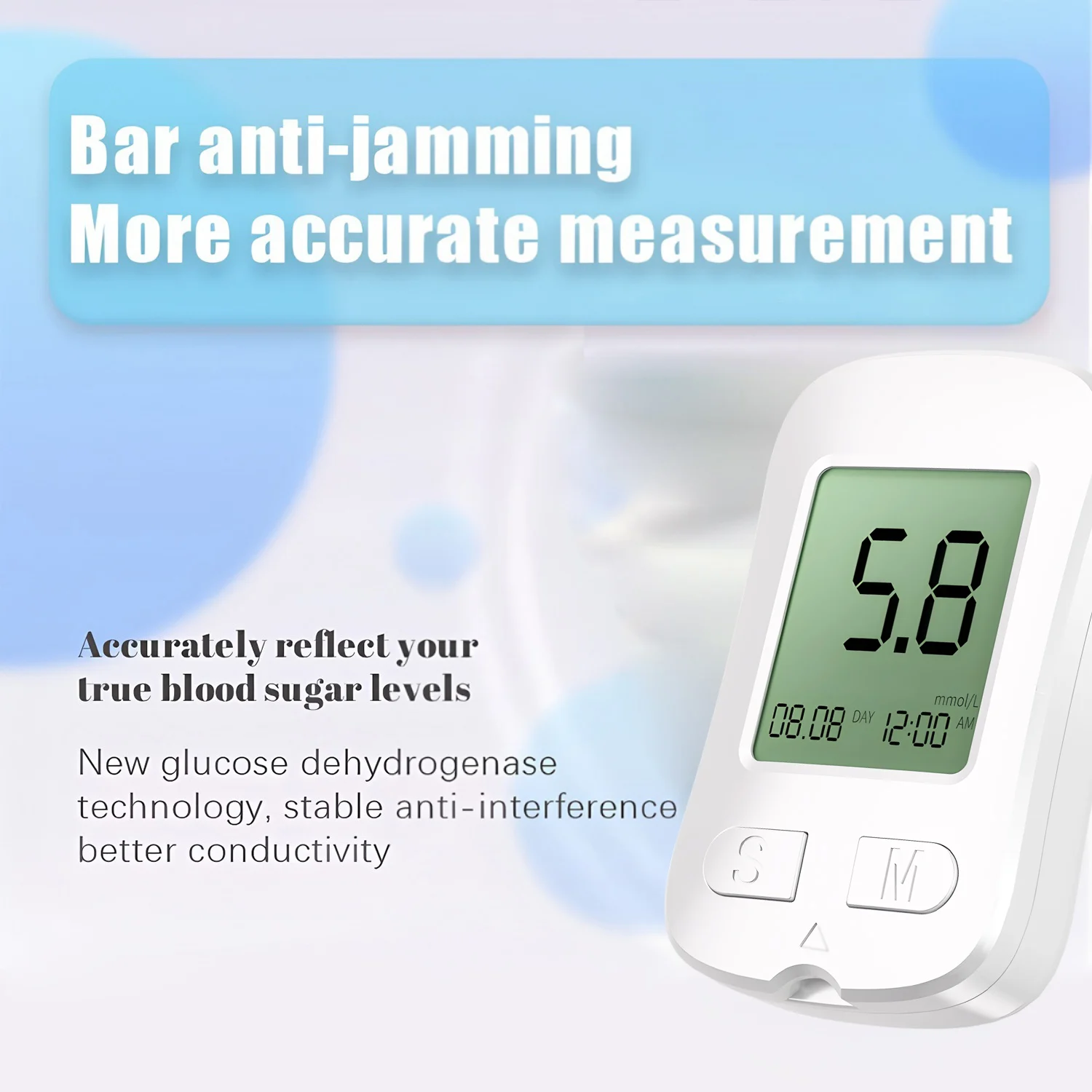 kit-medidor-de-glicose-no-sangue-domestico-com-50-tiras-de-teste-e-lancetas-para-monitoramento-de-diabetes-glicosimetro-digital-led