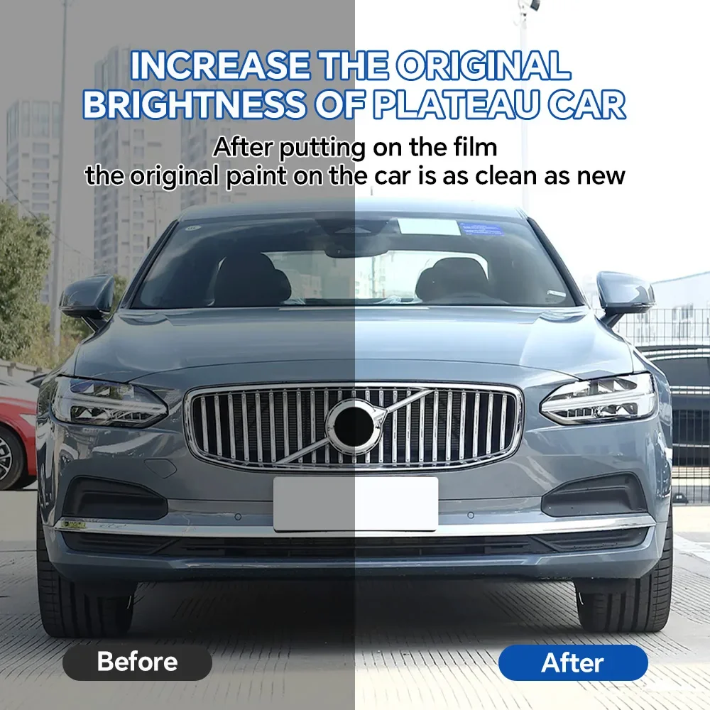 Car Clear Kit Bra Transparent PPF TPU 8.5mil Sticker Accessories Paint Protection Film for Volvo S90 2017 2018 2019 2024 Precut