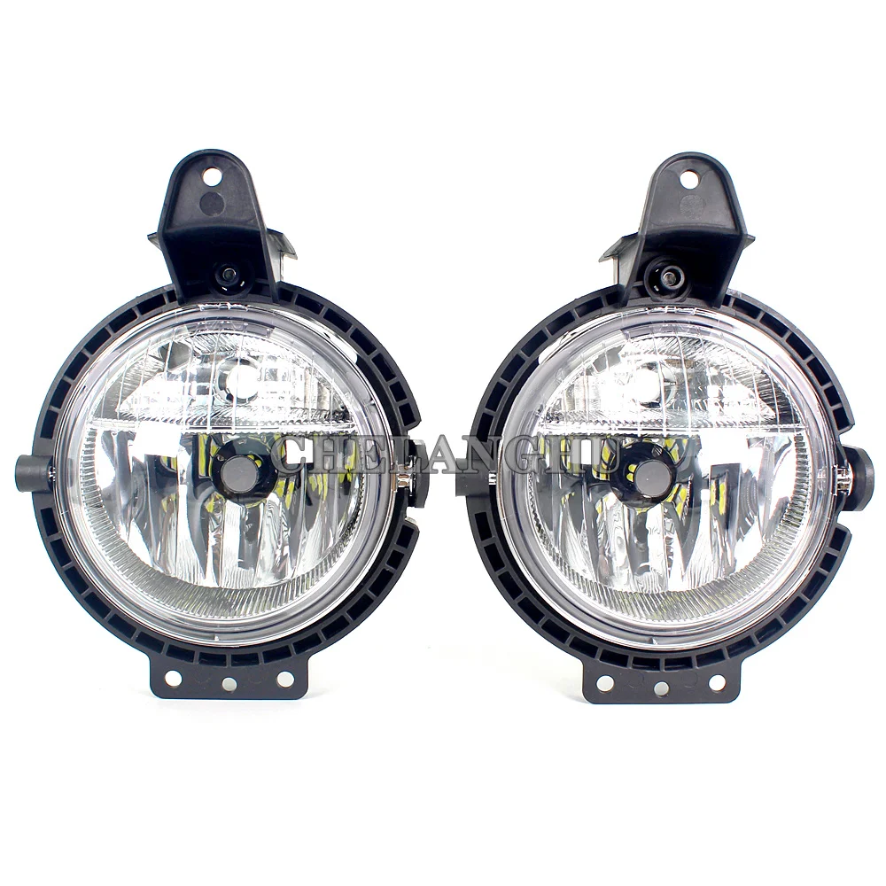 Car Lights For BMW Mini Coupe R58 2011 2012 2013 2014 2015 Front Bumper Fog Light Lamp Assembly With LED Bulbs