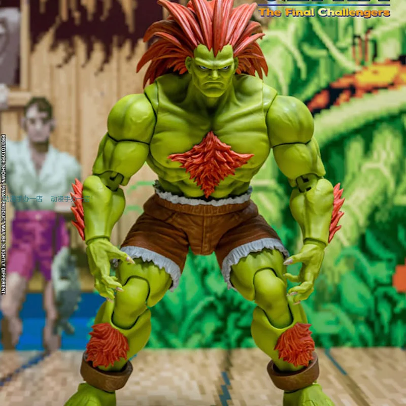 

Storm Toys Street Fighter Street Fighter 2, электрическая фигурка льва Blanka 1/12, японское издание