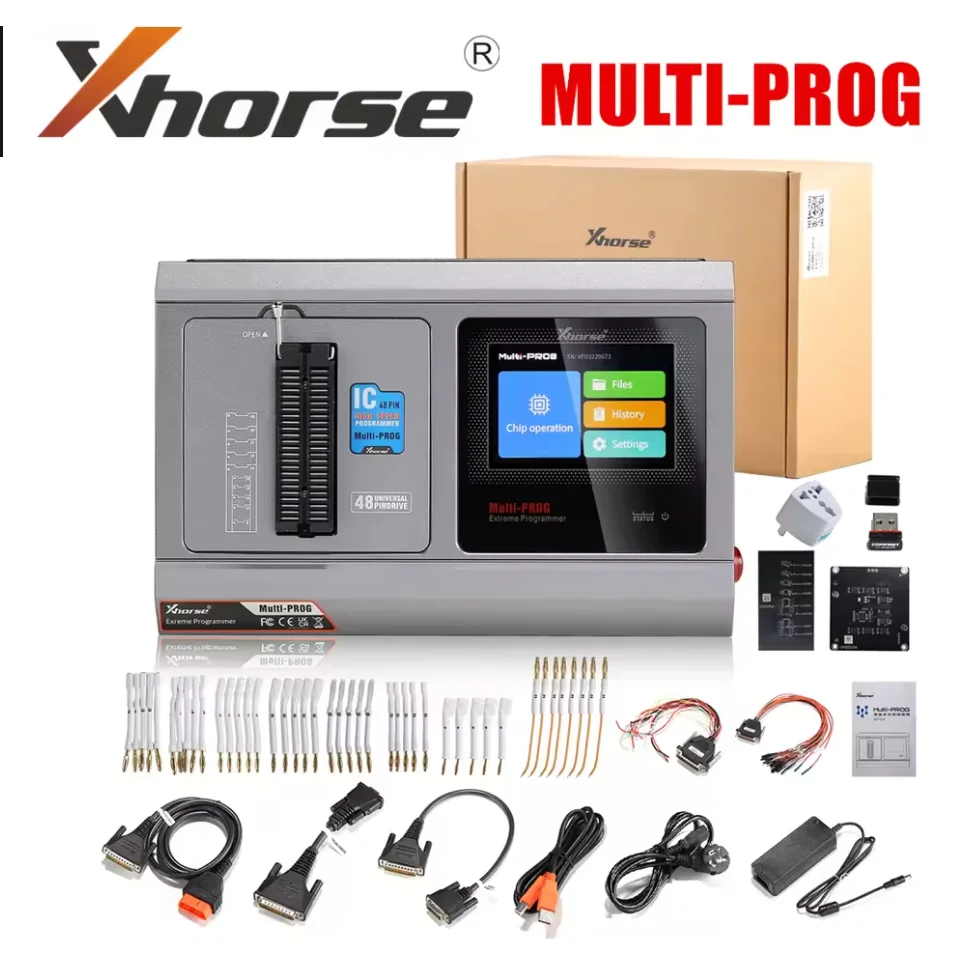 

Оригинальный мульти-программист Xhorse, обновленная версия программатора ECU TCU с лицензией MQB48, вместо VVDI Prog