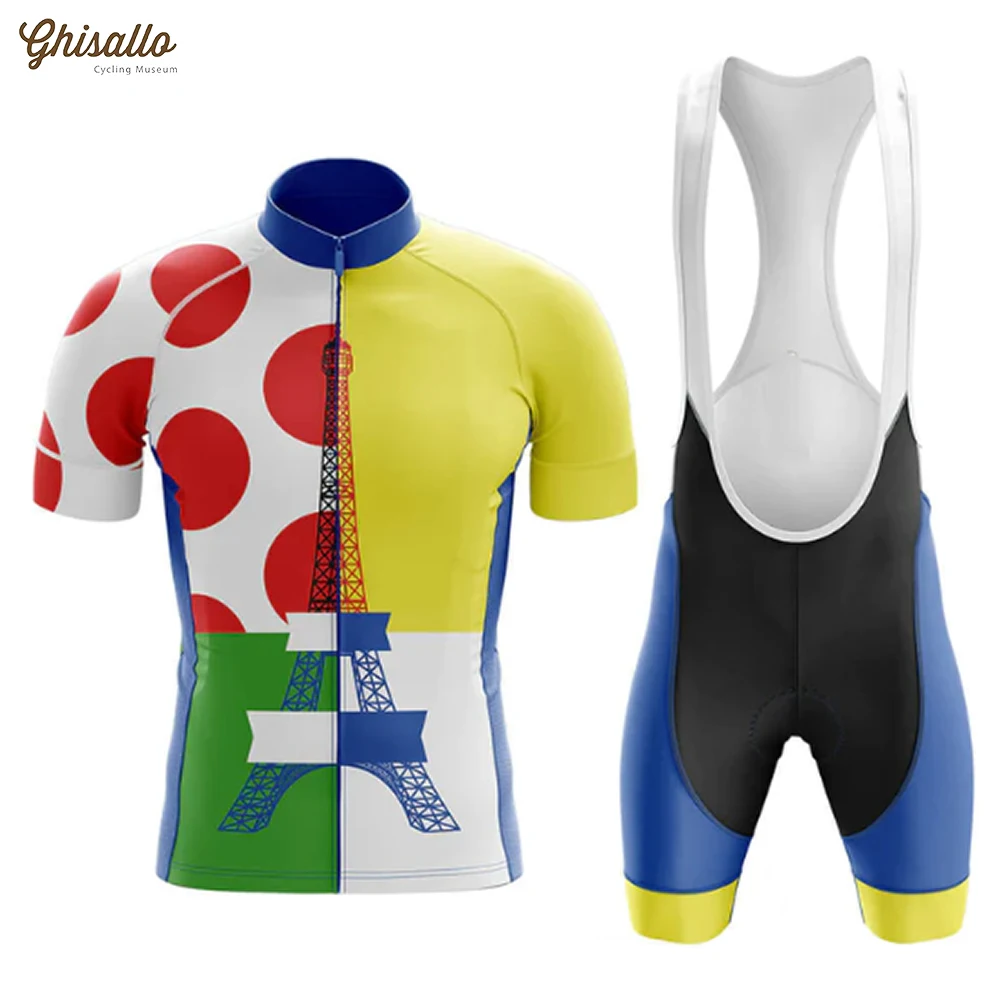 France Bike Team Cycling Jersey Set, Road Bike Equipment, Men's Cycling Shirt, Quick Dry Shorts, Bicycle Clothes, New