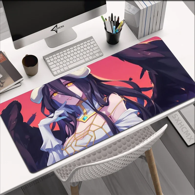 Best Sellers OVERLORD Albedo Anime Gaming Table Mat Mouse Pad High Definition Desktop Desktop Games Large Accessories Mouse Pad