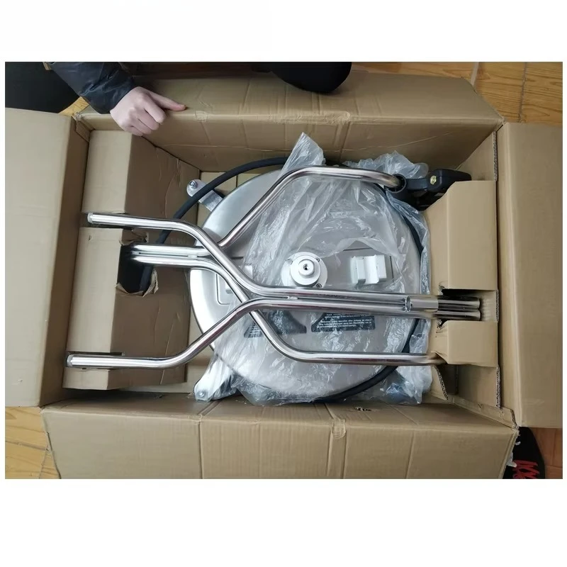 CW-ST21-A 21 Inch 4000PSI Stainless Steel Pressure Washer Surface Cleaner for Patio Driveway Sidewalk Cleaning